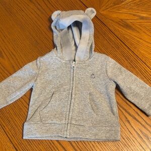 NWOT Baby GAP 3-6m Hooded Sweater with Ears